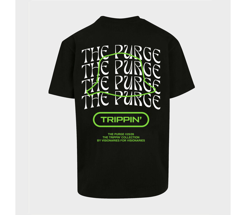 The Purge - Trippin'26  T-Shirt Black