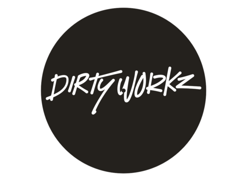 Slipmat Dirty Workz Written Logo (Set of 2)