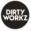 Slipmat Dirty Workz Word Logo (Set of 2)