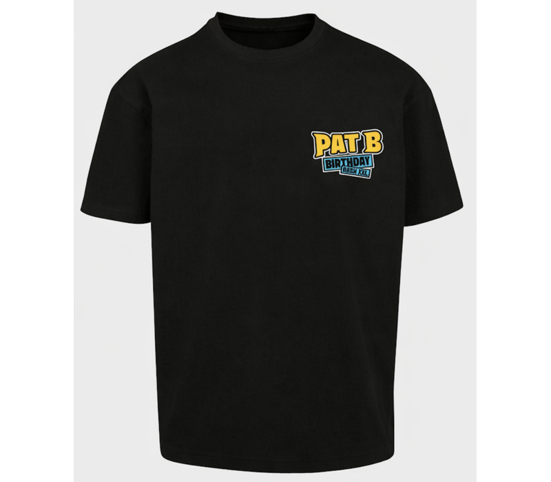 Pat B - Birthday Bash XXL '25  T-Shirt Black