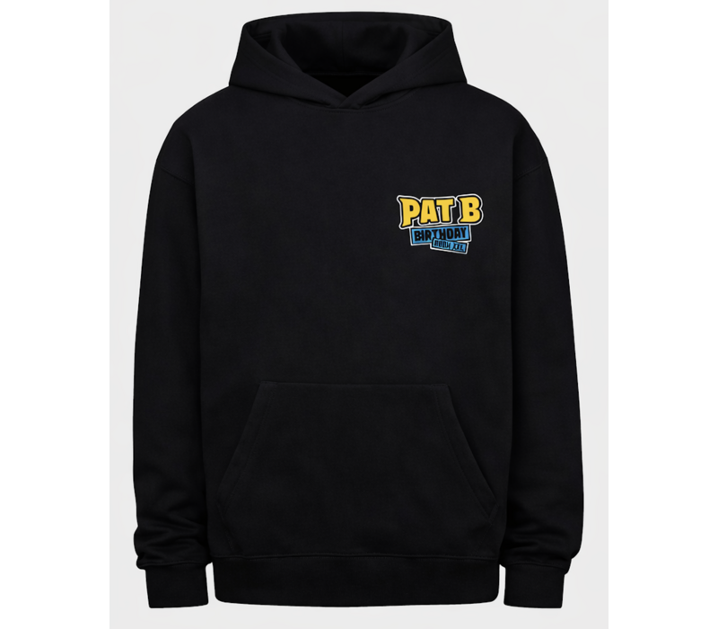 Pat B - Birthday Bash XXL '25  Hoodie Black