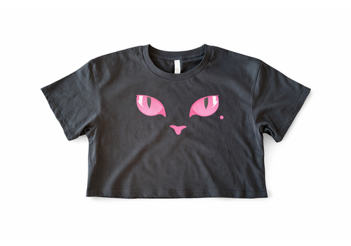Miss Puss Crop Tee