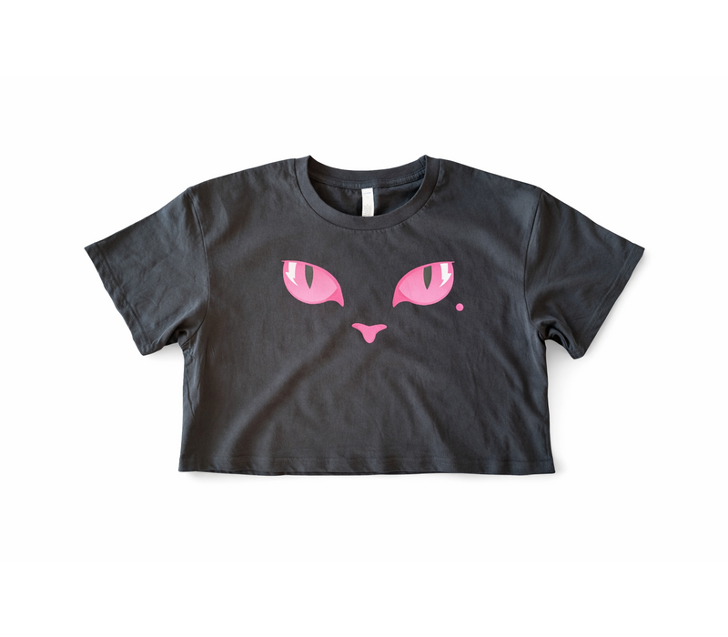 Miss Puss Crop Tee