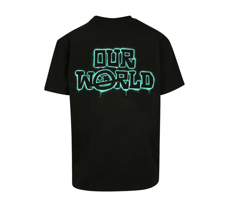 Sub Zero Project - Our World T-Shirt Black/ Turquoise