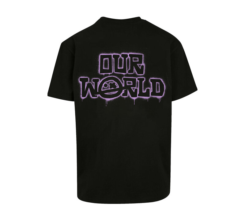 Sub Zero Project - Our World T-Shirt Black/ Lila