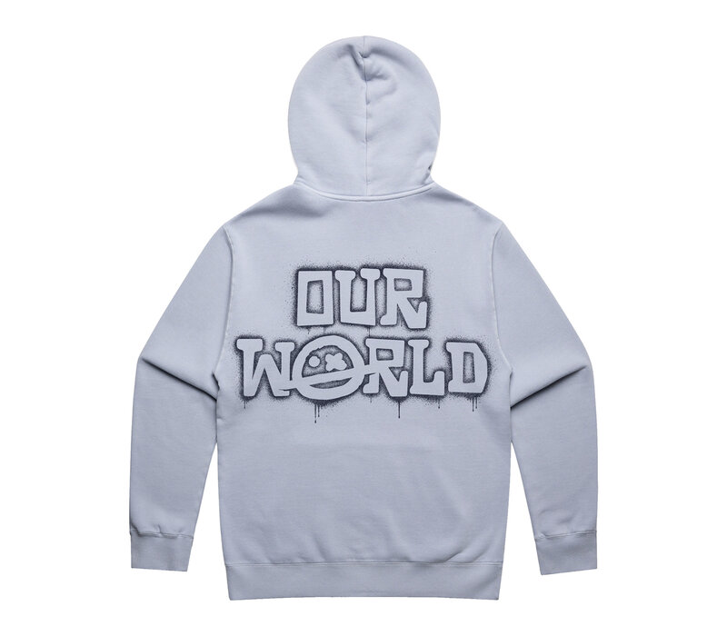 Sub Zero Project - Our World Hoodie Faded Blue