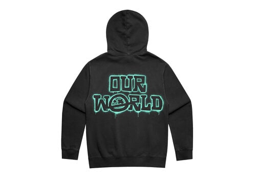 Sub Zero Project - Our World Hoodie Black/ Turquoise