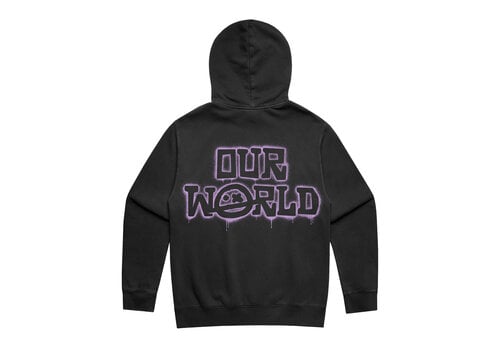 Sub Zero Project - Our World Hoodie Black/ Lila