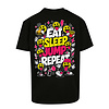 Pat B - Eat Sleep Jump Repeat T-Shirt Black