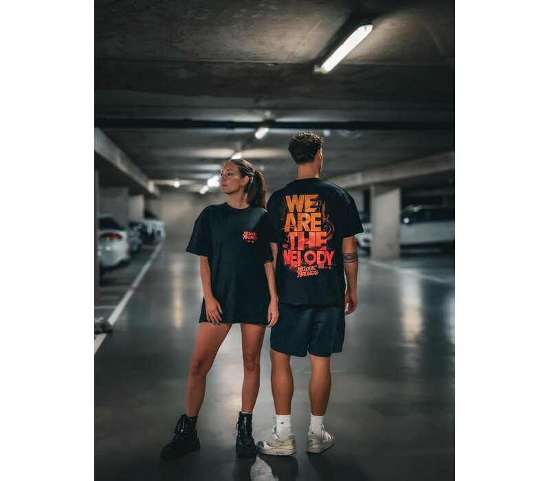 Melodic Madness - We Are The Melody T-Shirt (Black)