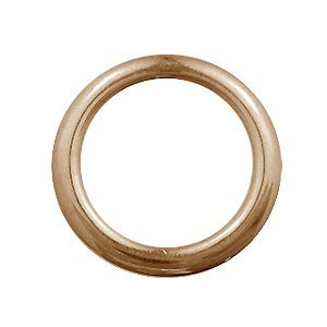 Ring - Bronskleur - Metaal - 30mm
