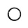 Open oog - Zwart - 10mm