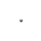 Sandy ball - Zilverkleur - Rhodium - 3mm
