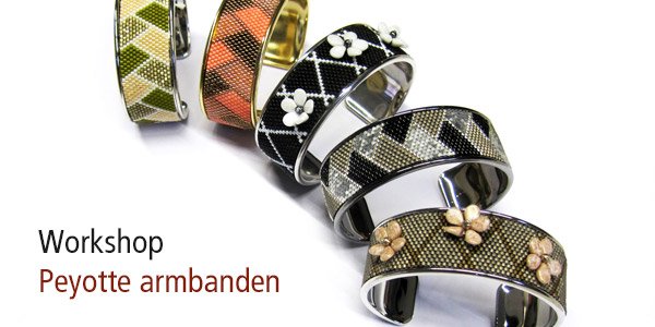 Hot & Trendy! Peyotte armbanden. Maak ze zelf in onze workshop.