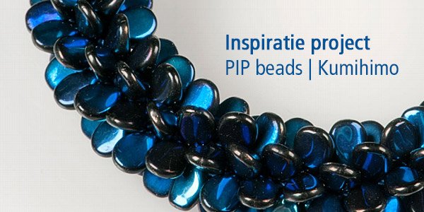 DIY project: Armband met PIP beads en Kumihimo