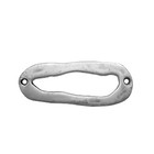 Onregelmatige ovaal - Oud zilver -  - 50x20mm