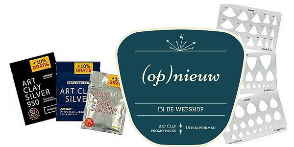 Product: nieuwe Art Clay producten