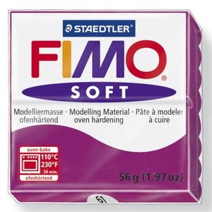 FIMO Fimo soft 61 - Violet purper - 56 gram