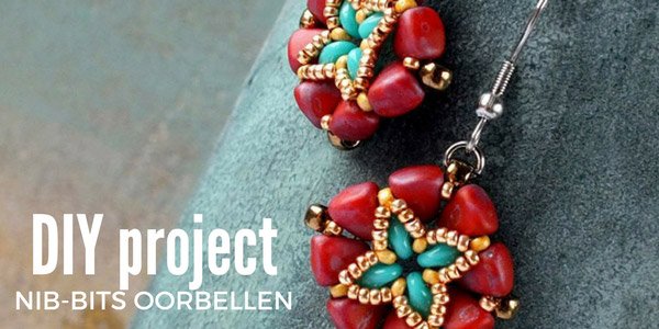 DIY project: Nib-Bit oorbellen