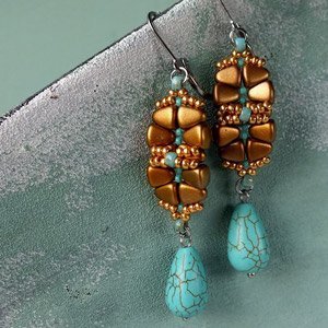 Publiek schema - Nib-Bits beads - Swing earrings