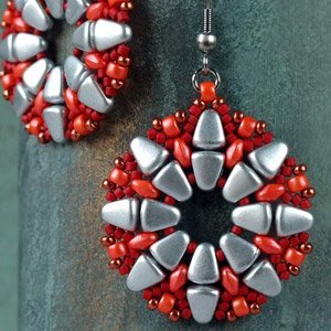 Publiek schema - Nib-Bits beads - Viracocha earrings