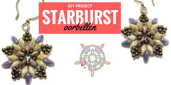 DIY project: Stardust oorbellen