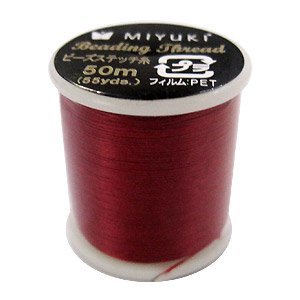 Miyuki Draad - 50m - MK08 - Rood