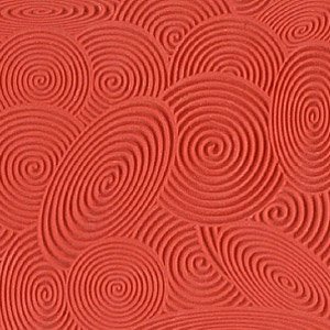 Soepele textuurmat - 90x90mm - Spirals