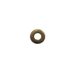 Rondel - Oud goud - 8mm - gat 4mm