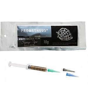 Prometheus White Bronze Clay 10 gram spuitpasta - 3 mondjes