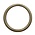 Ring - Oud goud - 60mm