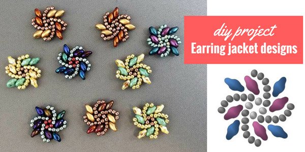 DIY project: earring jacket designs