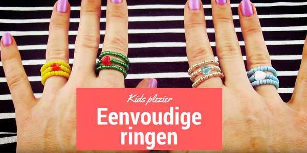 Kids plezier: 2 eenvoudige ringen
