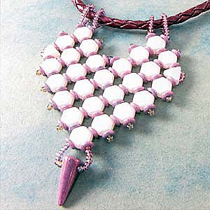 Exclusief Schema Honeycomb Beads - Honeycomb Heart