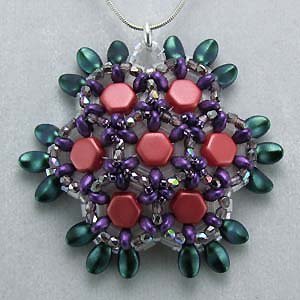 Exclusief Schema Honeycomb Beads - Honeycomb Pendant