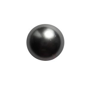 Swarovski cabochon - black demi nacré - 16mm