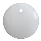 Puca Vintage - Lentil Pendant - 12x12x3.5 - White Alabaster