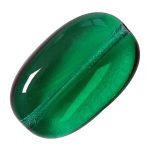 Puca Vintage - Twist Oval - 15x9x5 - Emerald
