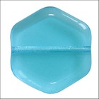 Puca Vintage - Hexagon - 16x16x4 - Aquamarine