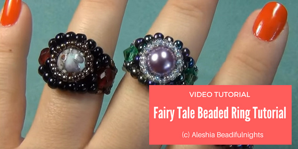 DIY video: Fairy Tale Beaded Ring