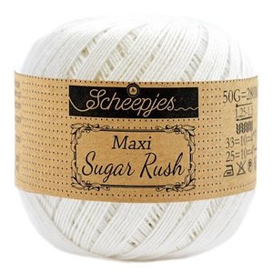 Scheepjes Maxi Sugar Rush- Haakdraad - 50gr - Wit