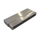 Magneetslot - Zilverkleur - Stainless steel - 42x17/gat 40x3mm