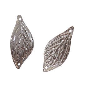 Hanger blad - Rhodium - 20mm