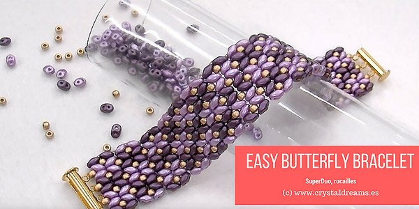 DIY video: Easy Butterfly Bracelet