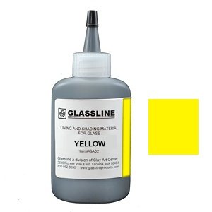 Glassline Pen Yellow (GA08)