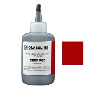 Glassline Pen Deep Red (GA32)