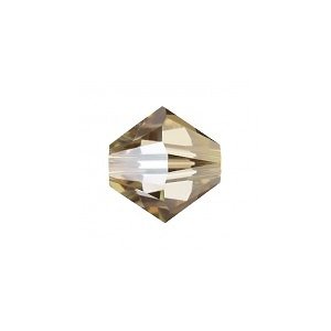 Toupie - Crystal Gold Shadow - 3mm