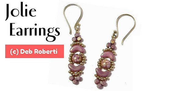DIY tutorial: Jolie Earrings