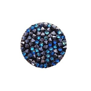 Crystal rock - Bermuda blue - 24mm