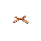 Hanger strik - Rosé goud - 11x21mm